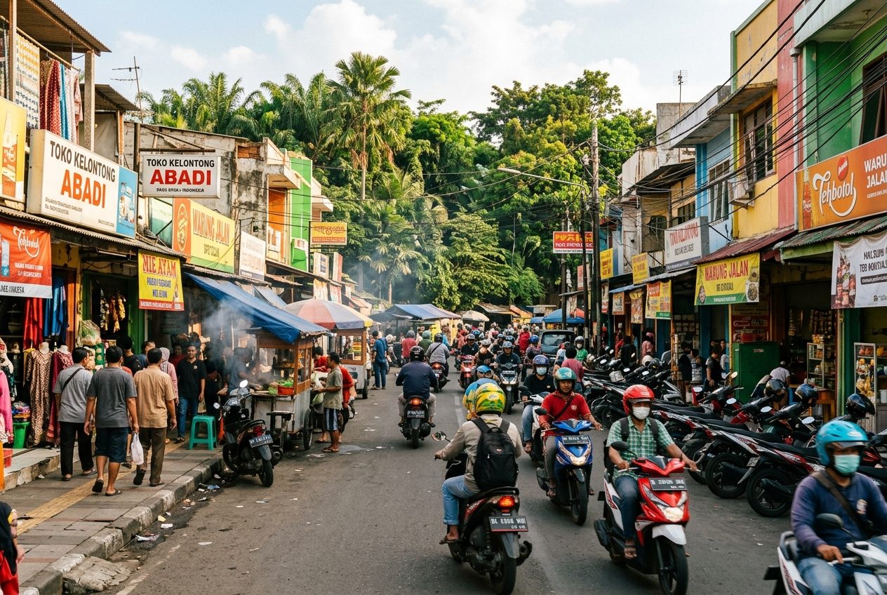Jakarta street scene
