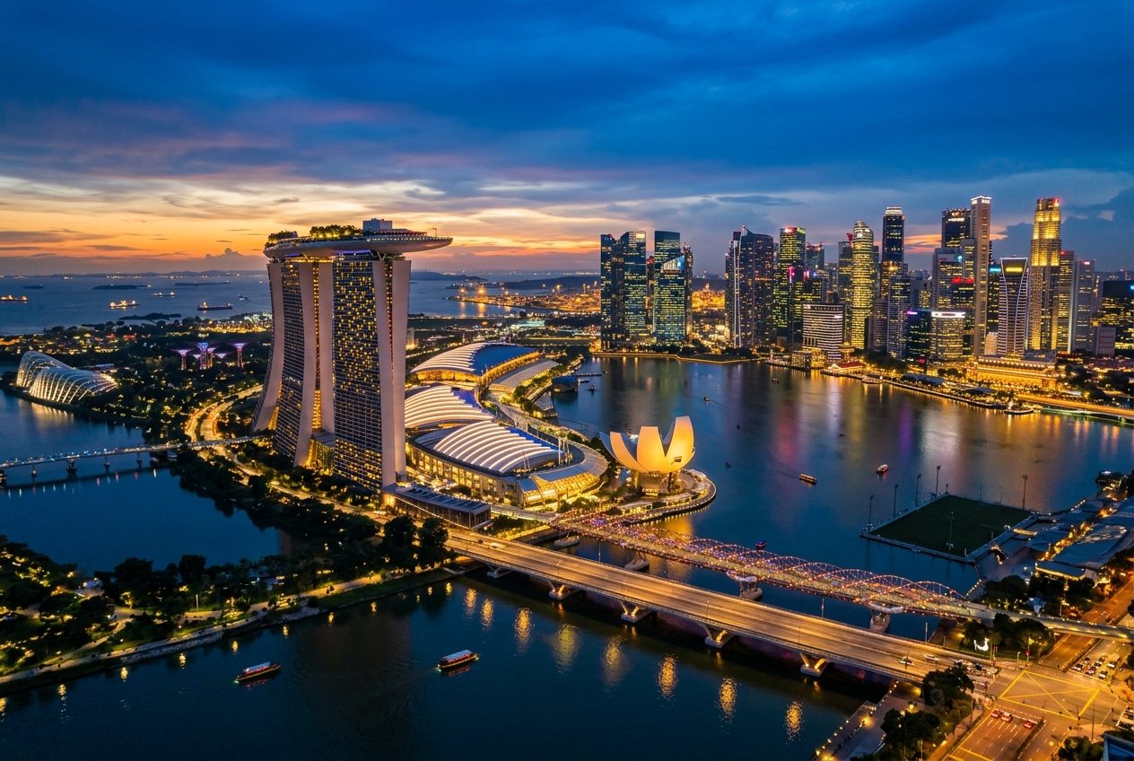 Singapore skyline